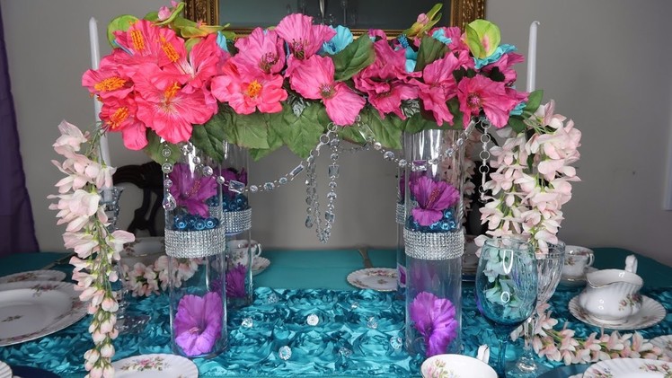 DIY Elegant Wedding Centerpiece