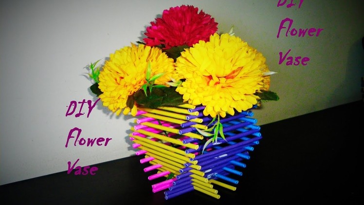 DIY Flower Vase: How to make flower vase made with paper |