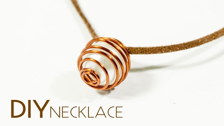 DIY Jewelry: Make Easy Bead Necklace | Crafts iDIYa #1