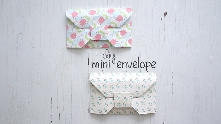 DIY: Mini Envelope