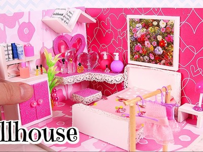 DIY Miniature Girly Dollhouse Room [Not a Kit]