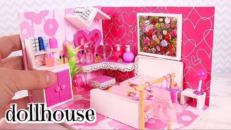 DIY Miniature Girly Dollhouse Room [Not a Kit]