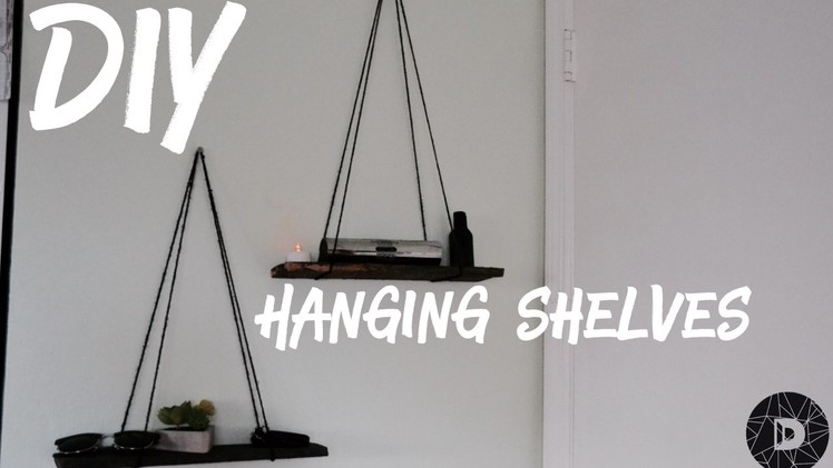 DIY Modern Floating Shelves (Modern Decor, Tumblr Inspired, Room Decor 2017, Trendy Minimalist)