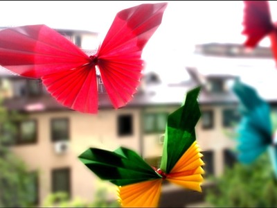 DIY Paper Butterfly | Origami butterfly | Origami for Beginners | Wall decor | Maison Zizou