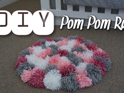 DIY Pom Pom Rug | Using My Hands