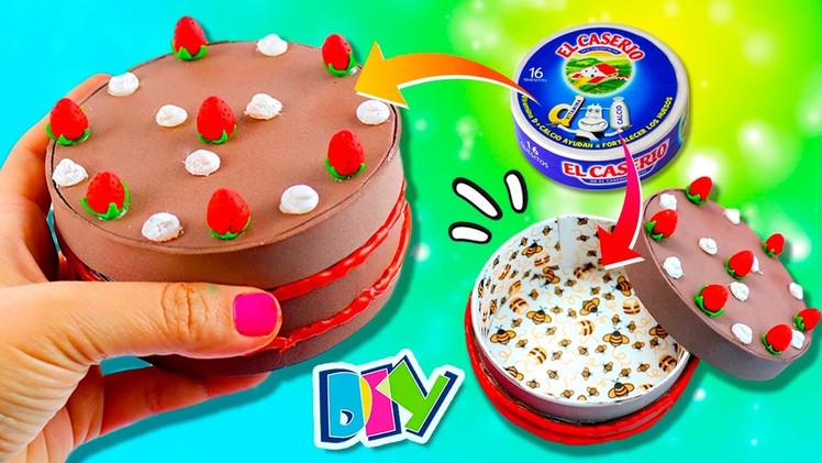 DIY RECYCLED Cake BOX * ¡¡REGALA un PASTEL Falso!! ¡¡RECICLANDO!! ✅  Top Tips & Tricks