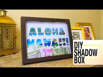 DIY Shadow box | Money box | How to make a shadow box | Shadow box frame : DIYIndian