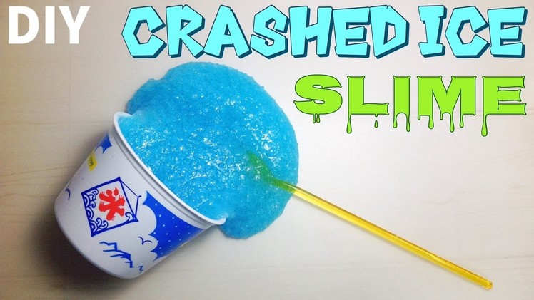DIY Slime！Crashed ice! How to make slime. カキ氷スライム