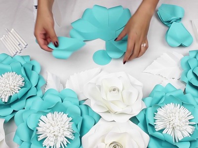 DIY Tiffany & Co Blue Inspired Flowers