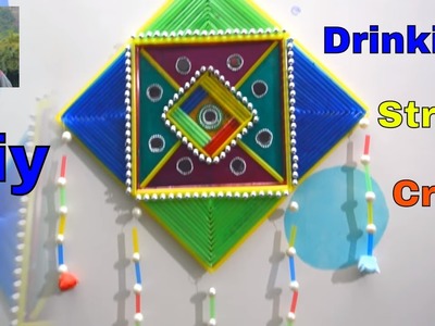 DIY Wall Hanging With Drinking Straw  | Wall Decoration | Home Decoration Ideas | Art N Craft