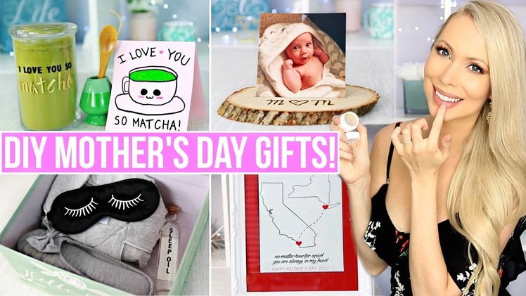 EASY LAST MINUTE DIY MOTHER'S DAY GIFTS!