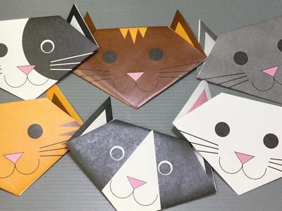 Free Origami Cat Paper - Print Your Own! - Cute Cats