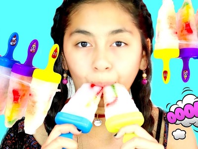 Gummy Worms Popsicles Super Easy and Yummy DIY for Kids|B2cutecupcakes
