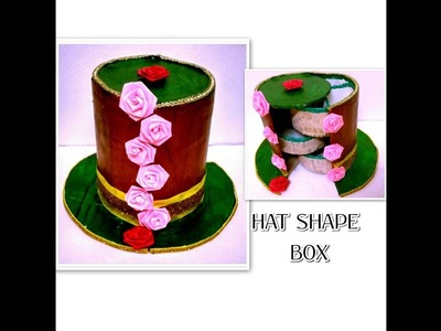 Hat Shaped Storage Box | Surprise Box | DIY CRAFTS FOR ROOM DECOR |