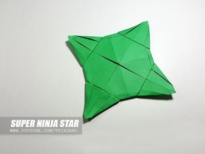 How to make a Paper Ninja Shuriken | Super Star