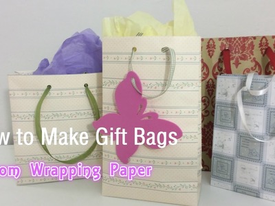 How to Make Gift Bags from Wrapping Paper
