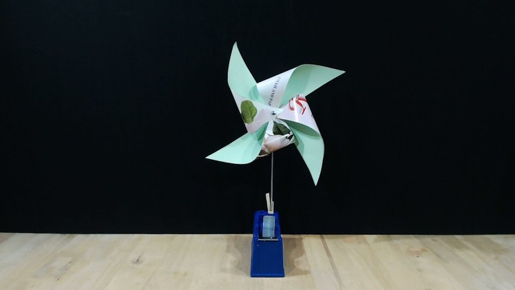 How to make wind vane project using wood and paper | Toys king