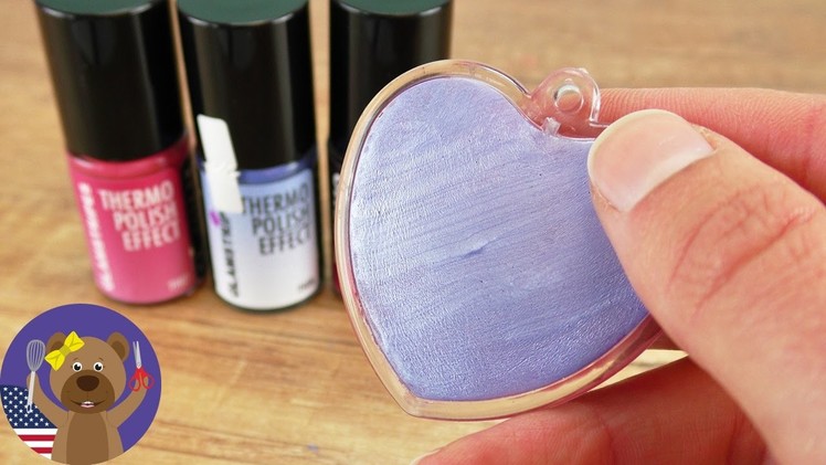 Mood Heart DIY | Thermo Nailpolish | Experimenting with Thermo Color