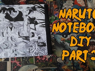 Naruto Notebook DIY  Pt. 2 | Back 2 School