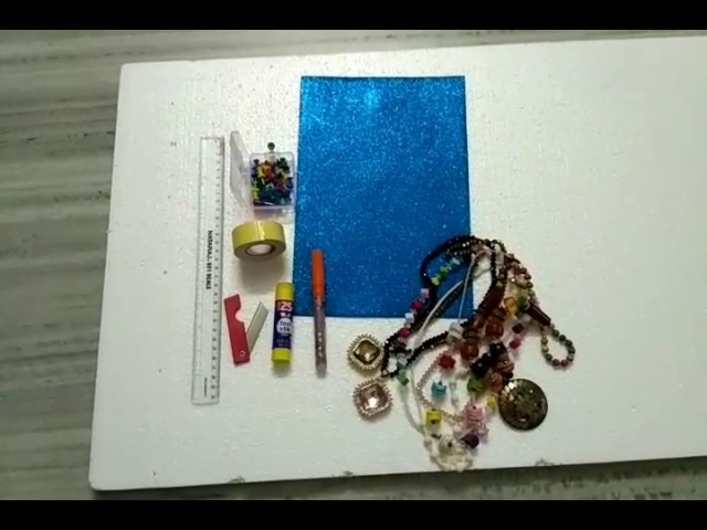 Necklace Holder Diy Ear Ring My Crafts And Projects Necklace Holder Diy Ear Ring