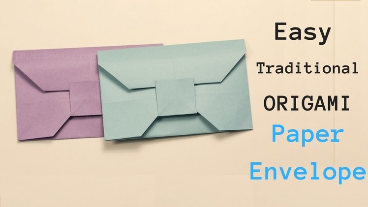 Origami Tutorial | Easy Traditional Paper Envelope Tutorial | Origami Show