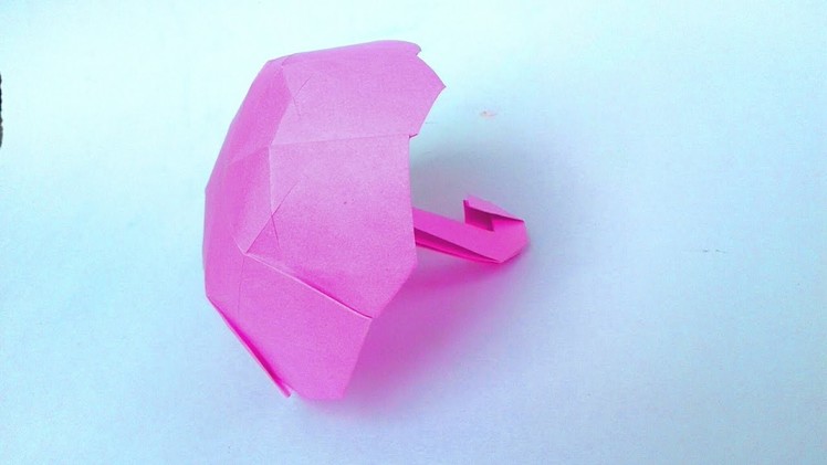 Origami umbrella || Paper Umbrella making video || origami paper folding