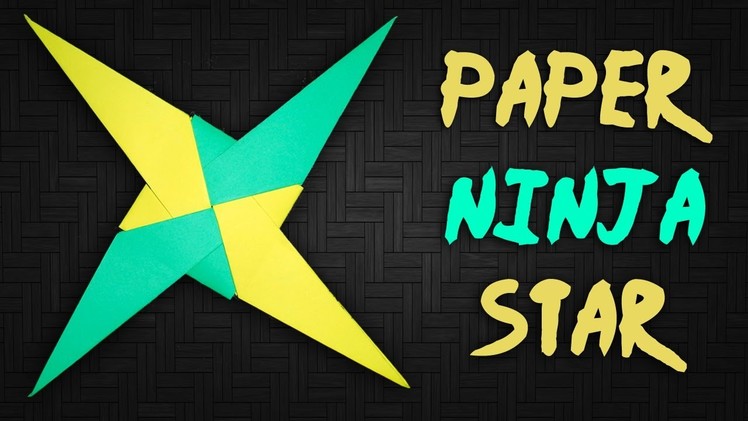 Paper Ninja Star - Easy Origami Shuriken