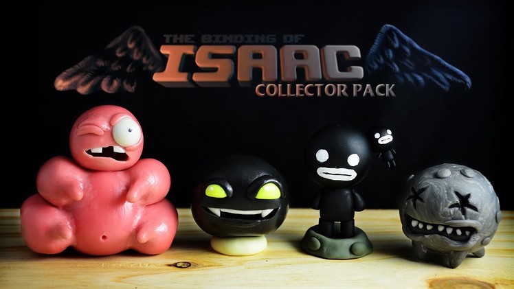 THE BINDING OF ISAAC COLLECTOR PACK #1 | DIY Cold Porcelain. Polymer Clay. Porcelana Fría Tutorial
