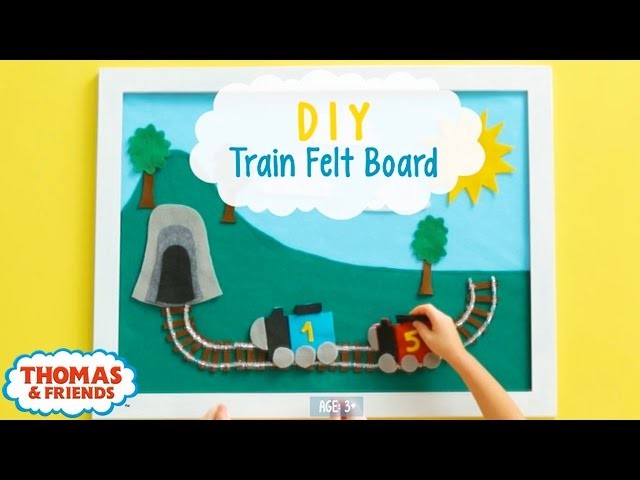 Thomas DIY Felt Board for Kids! | Thomas & Friends Crafts | Thomas & Friends