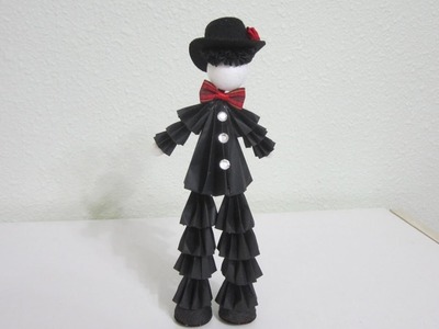 TUTORIAL - 3D Paper Doll Tuxedo