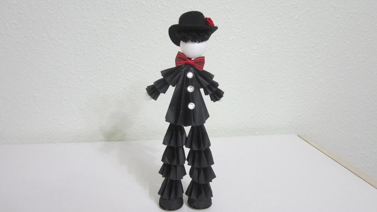TUTORIAL - 3D Paper Doll Tuxedo