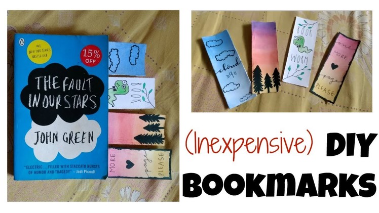 4 DIY Bookmarks (EASY AND INEXPENSIVE!) | Linking Lettering