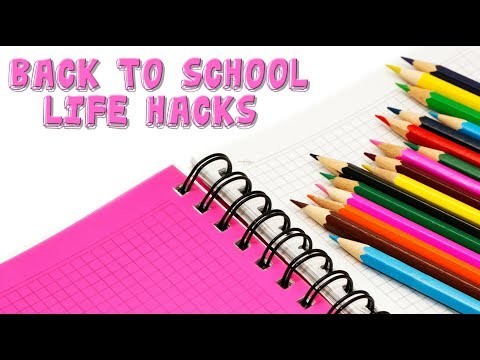 Back to school life hacks | DIY School Supplies | Maison Zizou