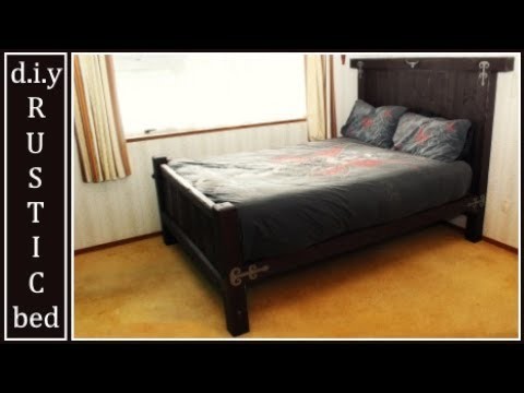 D.I.Y Rustic Queen Bed | Chunky & Funky