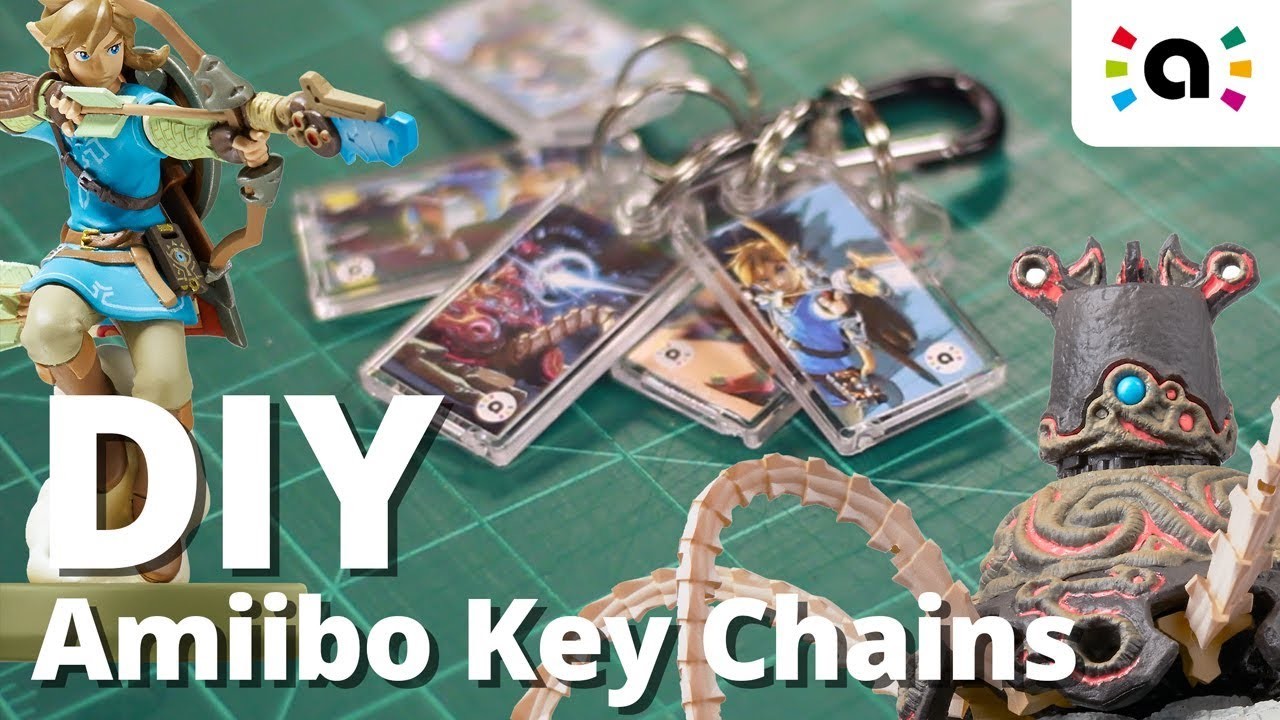 Diy Amiibo Keychains Kiichains