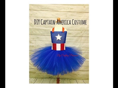 DIY Captain America Tutu Dress | Super Hero Series