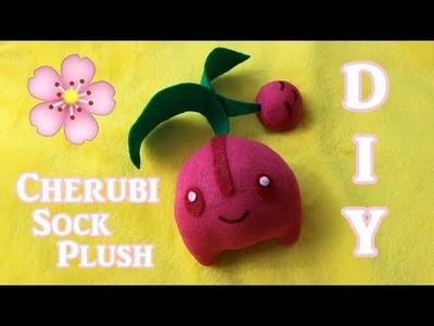 ❤ DIY Cherubi Sock Plush! How To Make A Cute Pokemon Plushie! ❤