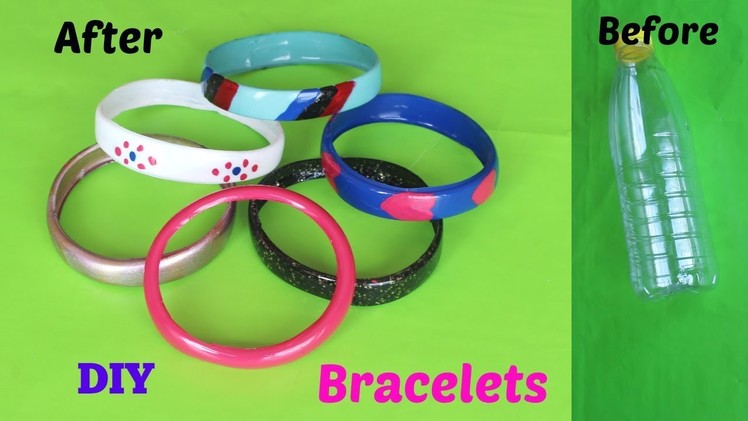 DIY Crafts. Bracelets recycling plastic bottles - DecornekDIY