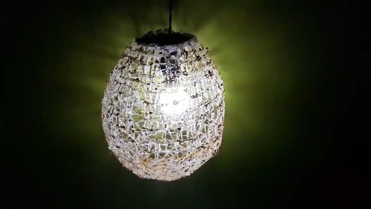 DIY Crafts: Hot glue Balloon Lamp | DIY Decorations