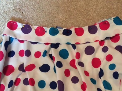 DIY Easy Circle Skirt- Beginner Sewing