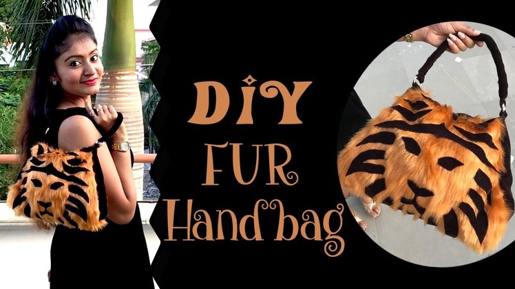 DIY Fur Handbag | Bold and Beautiful Handbag for Girls by Live Creative
