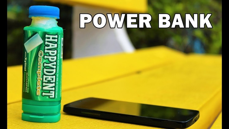 DIY - How to make PORTABLE Mobile Charger