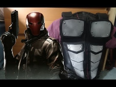 DIY Injustice 2 Red Hood costume - Foam Chest Armour!