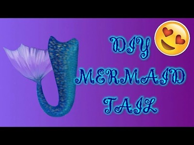 DIY Mermaid Tail + Monofin ll HeyItsDuniya