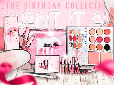 DIY Miniature ALL KYLIE COSMETICS 20 Birthday Collection! | Review