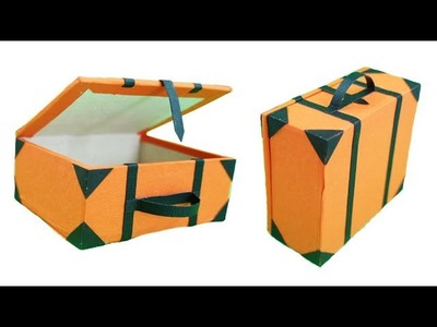 DIY Miniature Cardboard Briefcase