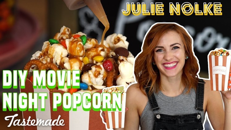 DIY Movie Night Popcorn Station | 5 Second Rule with Julie