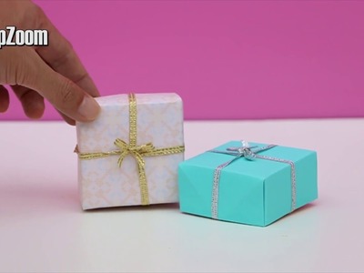 DIY Origami Gift Box with Cover - Very Easy