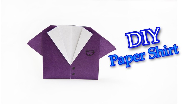 DIY: Origami Shirt | Easy origami