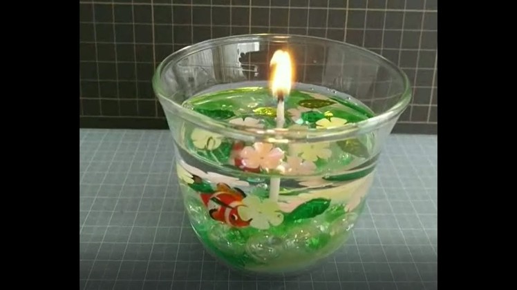 DIY Projects  Water Candle Art Room Decor Easy art Ideas at Home  룸 인테리어 쉬운 촛불아트 オシャレなウォーターキャンドル作り